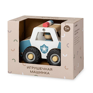 Игрушечная полицейская машина LUKNO, синий